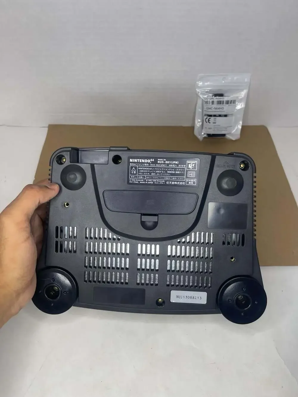 Region Free Nintendo 64 N64 Charcoal Gray Console System NUS-001 w/N64 to HDMI